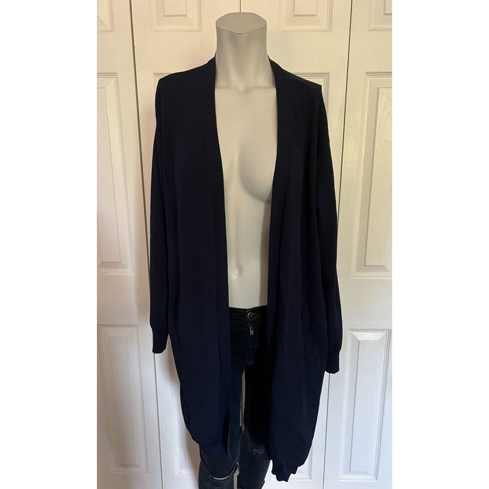 Truth + Style Navy Blue Cardigan Sweater Size Medium